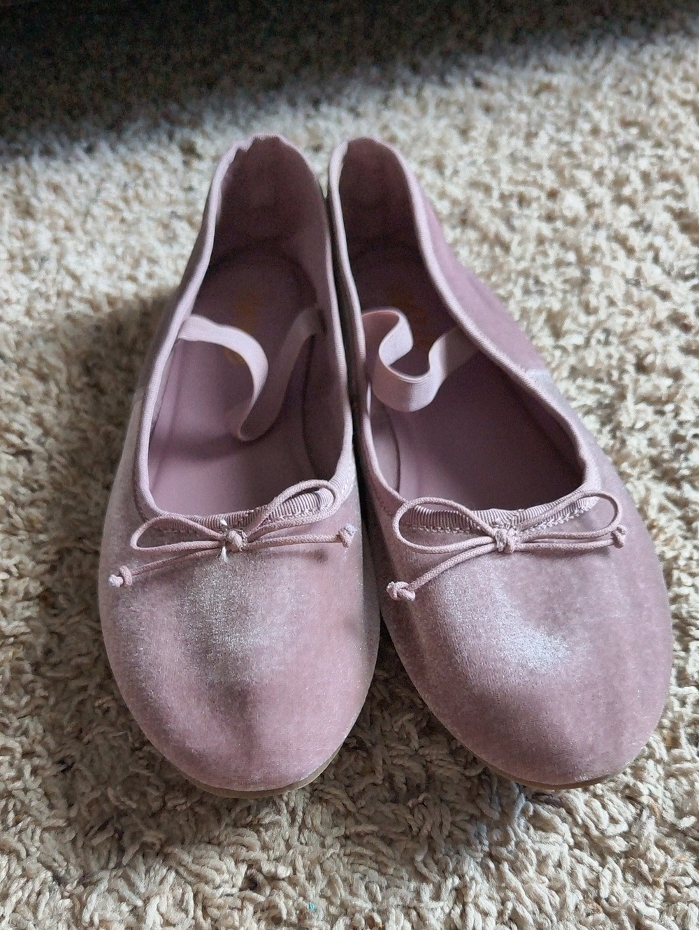 Aerie Women's Pink Ballet Flats with Bow Size 8